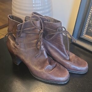 Enzo Angiolini Y-Intrigue Leather Boots 9.5m